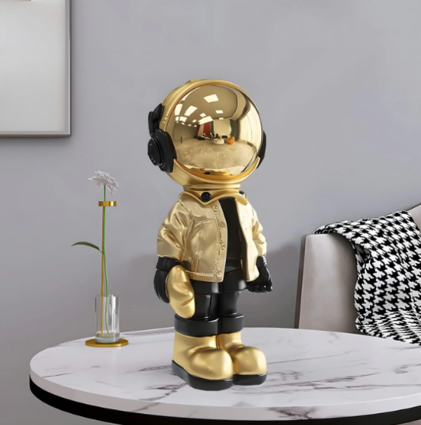 Style Home Decor Statue Cartoon Astronaut Figurine Sculpture Living Room Decor - Image 11