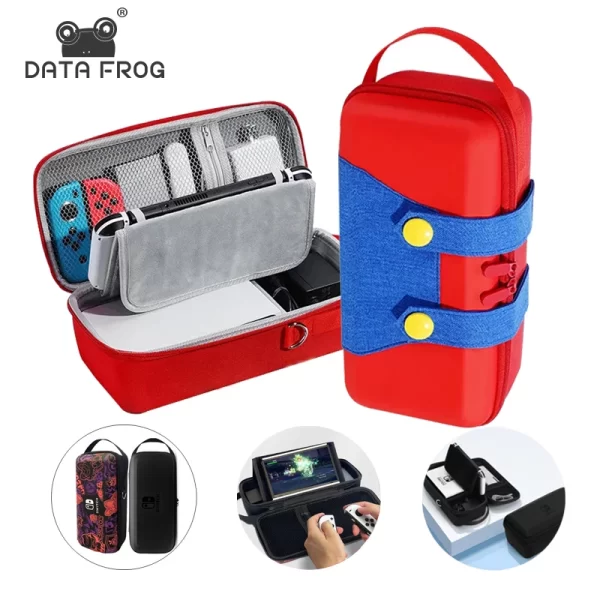 Mario Carrying Case for Nintendo Switch, Switch OLED, Built-in Stand