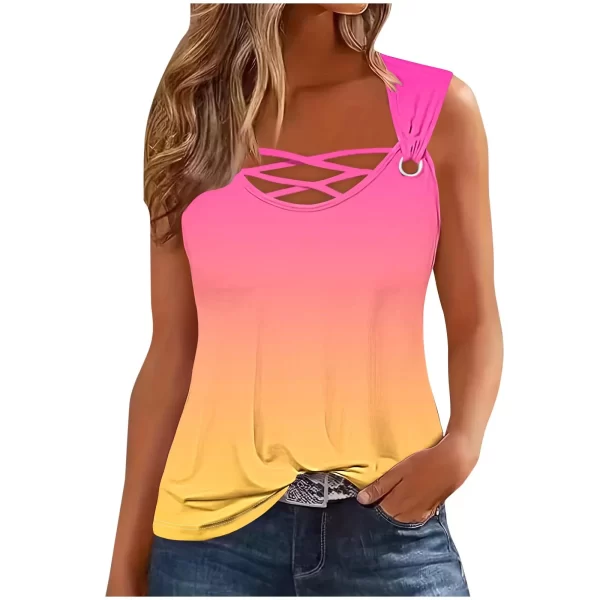 Women’s O Ring Casual Tank Top